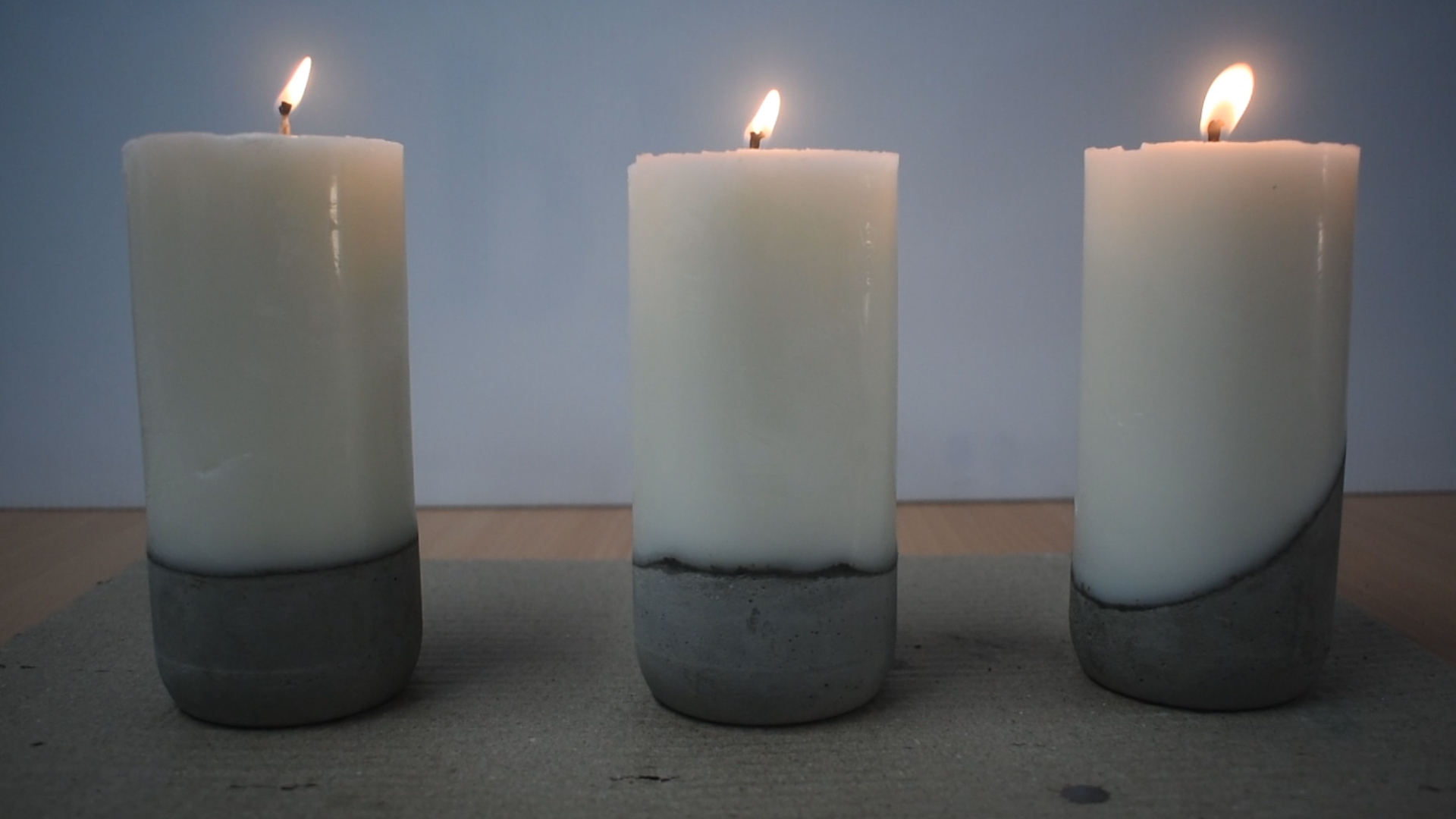 Concrete Candles DIY - Using OneMix Mortar